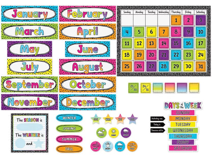 Brights 4Ever Calendar Bulletin Board Set - US 7509