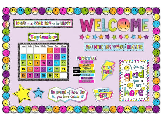 Brights 4Ever Smiley Face Border - US 1992