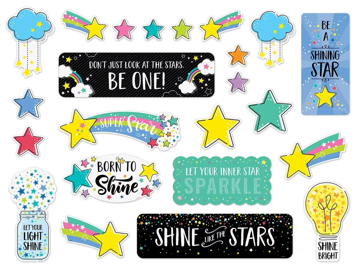 Star Bright Positive Thinking  Bulletin Board Set - US 2809