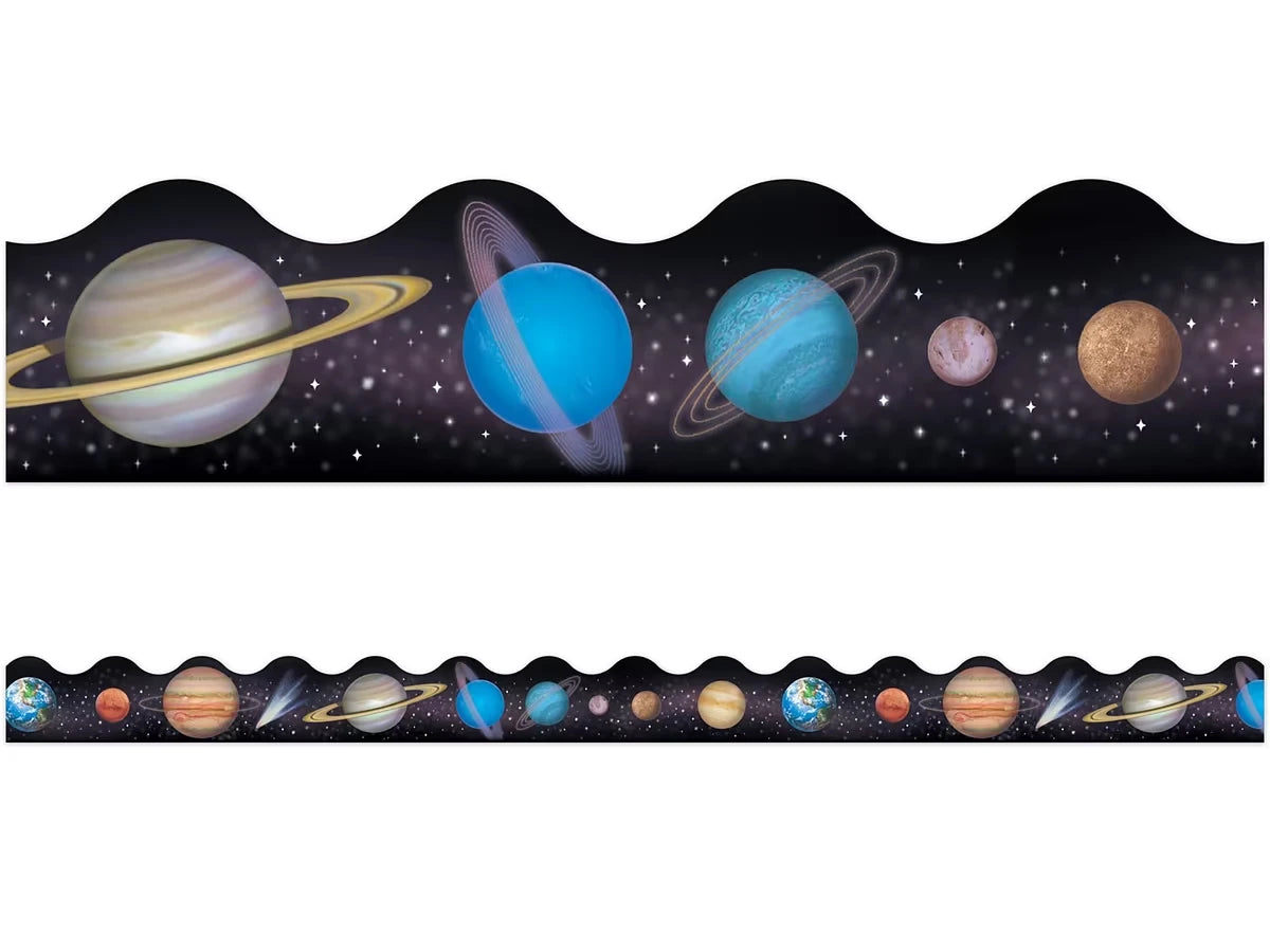 Solar System Scalloped Border - US 9751