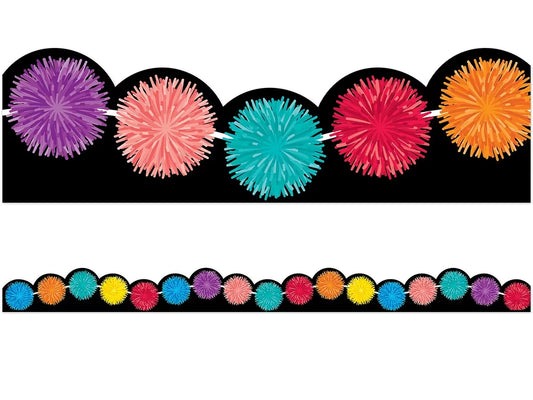 Bold & Bright Pom-Pom Border - US 4831