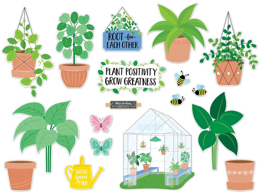 Positively Plants Motivational Bulletin Board Set - US 2410