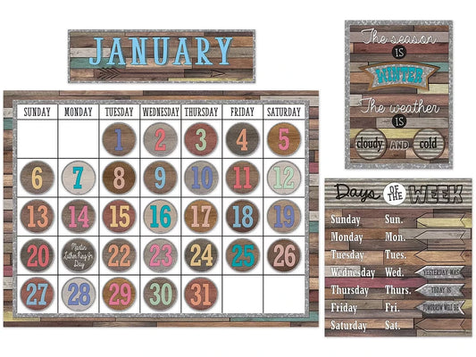 Home Sweet Classroom Calendar Bulletin Board Set - US 1518