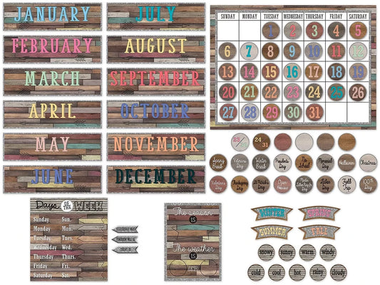 Home Sweet Classroom Calendar Bulletin Board Set - US 1518