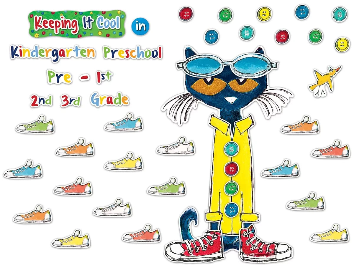 Pete the Cat® Keeping It Cool In… Bulletin Board Set - US 2115