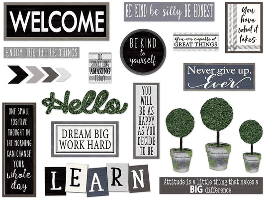 Modern Farmhouse Bulletin Board Set - US 1782