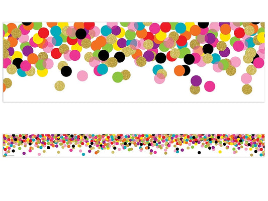 Confetti Border - US 6709