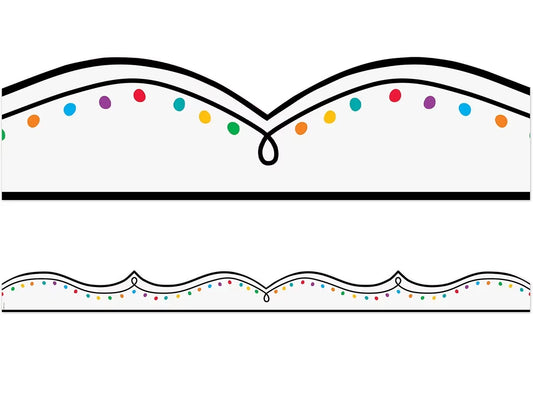 Dotted Swirl Border - US 9919