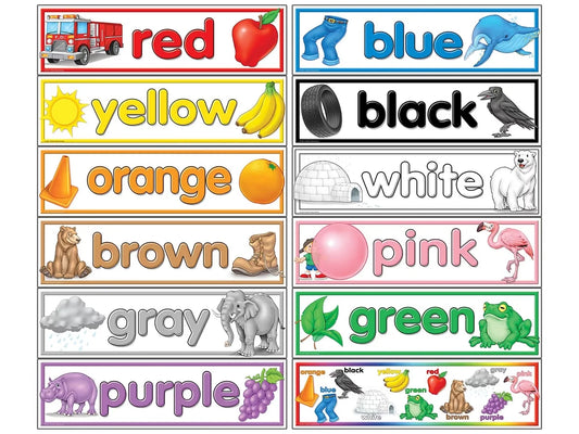 Learning Colors Bulletin Board Set - US 3103