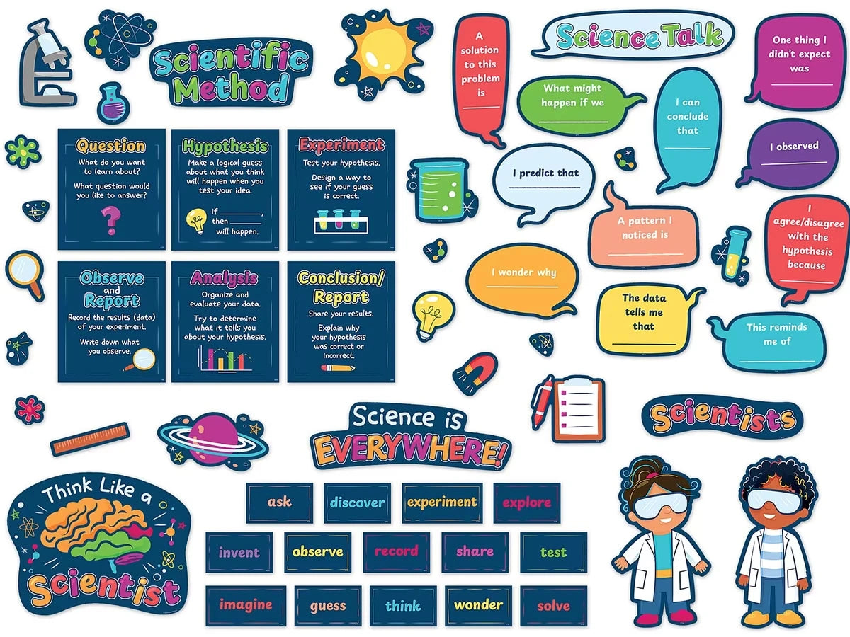 Science Talk Bulletin Board Set - US 9616