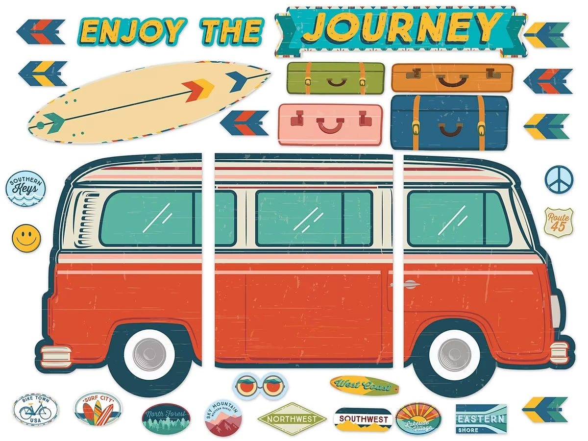 Adventurer Enjoy the Journey Bulletin Board Set - US 1670