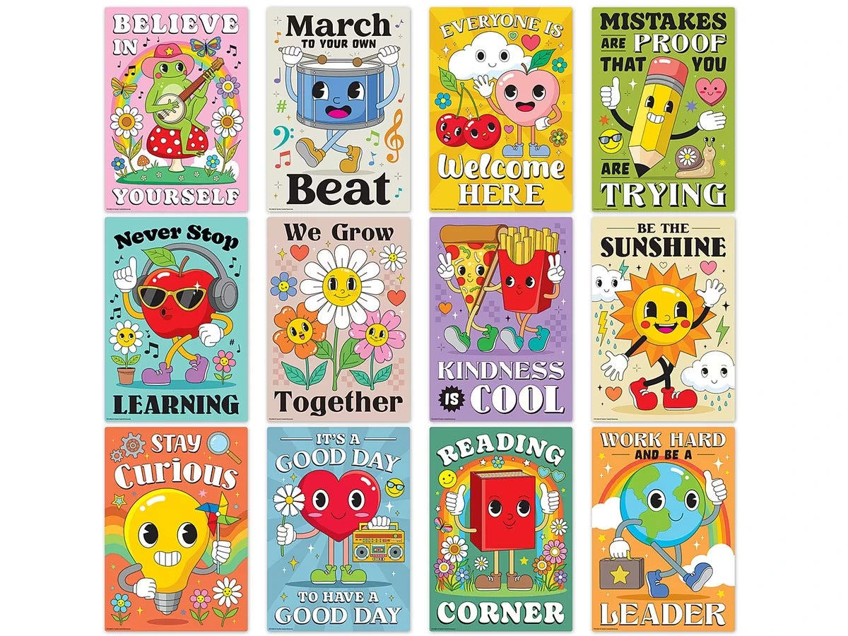 Retro Fun Small Poster Pack - US 5057