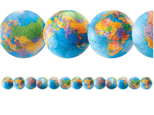Our World Globe Border - US 2367