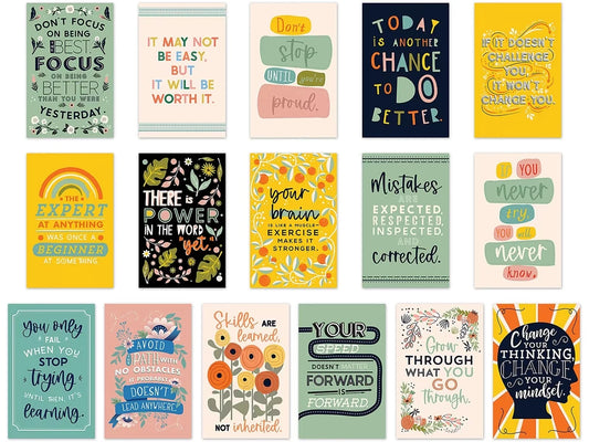 Colorful Motivational Poster Pack - US 1943