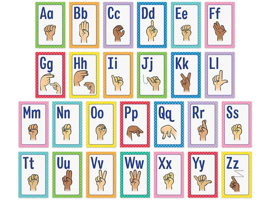 Sign Language Mini Poster Pack - US 4711