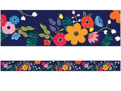 Petals & Prickles Double-Sided Floral Border - US 1966