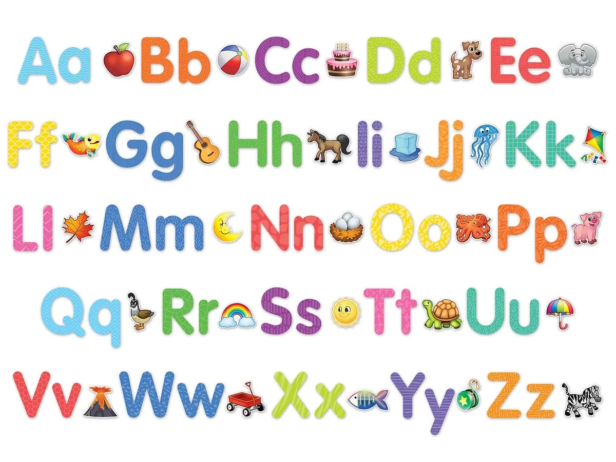 Colorful Alphabet Bulletin Board Set - US 1425