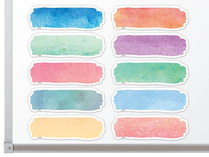 Watercolor Magnetic Write & Wipe Accents - US 5382