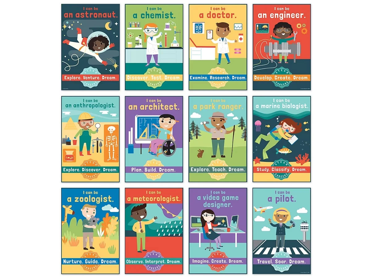 STEAM Careers Bulletin Board Set - US 1924