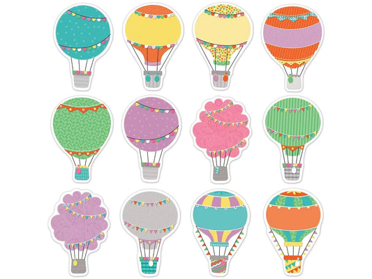 Up & Away Hot Air Balloon Accents - US 3783