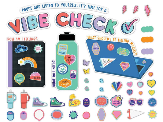 We Stick Together Vibe Check Bulletin Board Set - US 8841