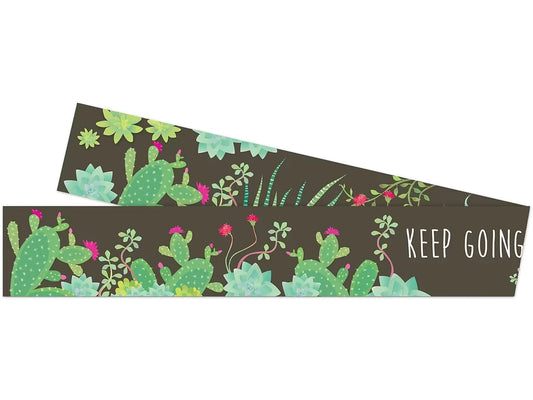 Petals & Prickles Double-Sided Succulent Border - US 5937