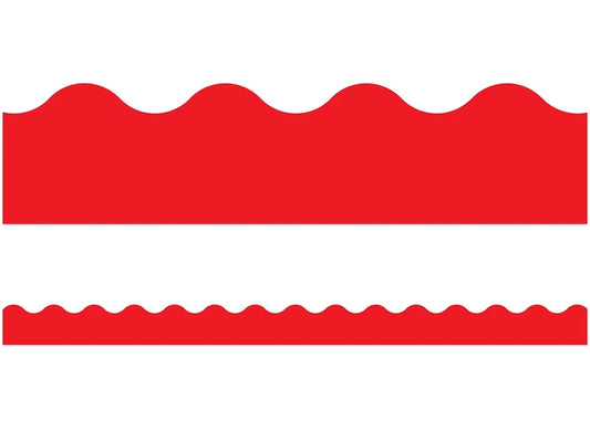 Red Scalloped Border - US 1682