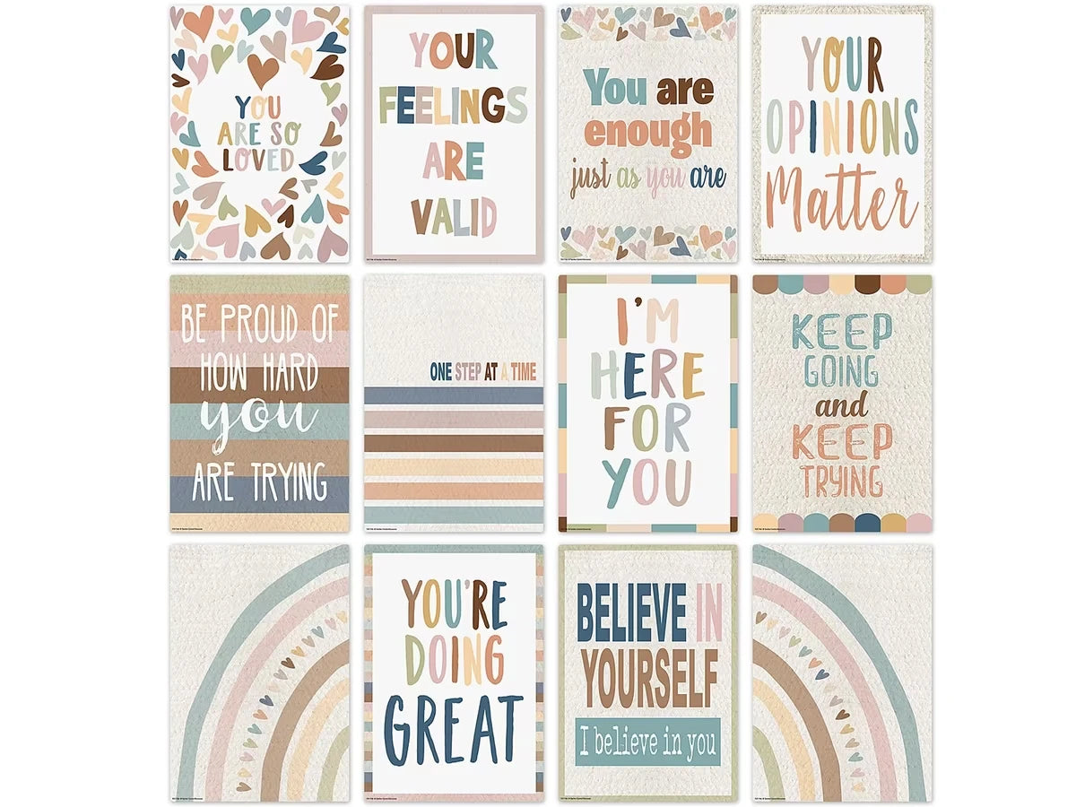 Everyone Is Welcome Motivational Small Poster Pack - US 2157