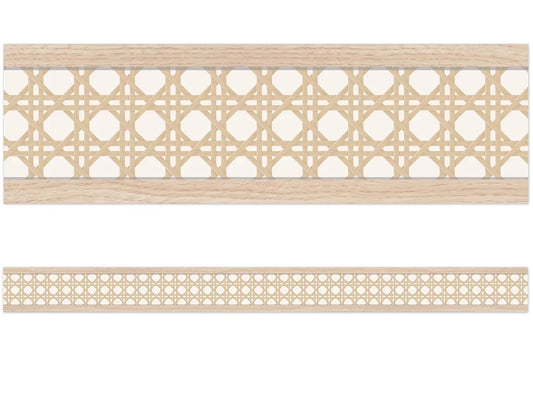 True to You Woven Rattan Border - US 7501