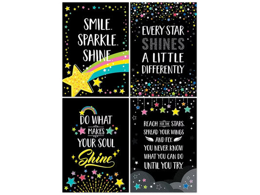 Star Bright Motivational Poster Pack - US 2847
