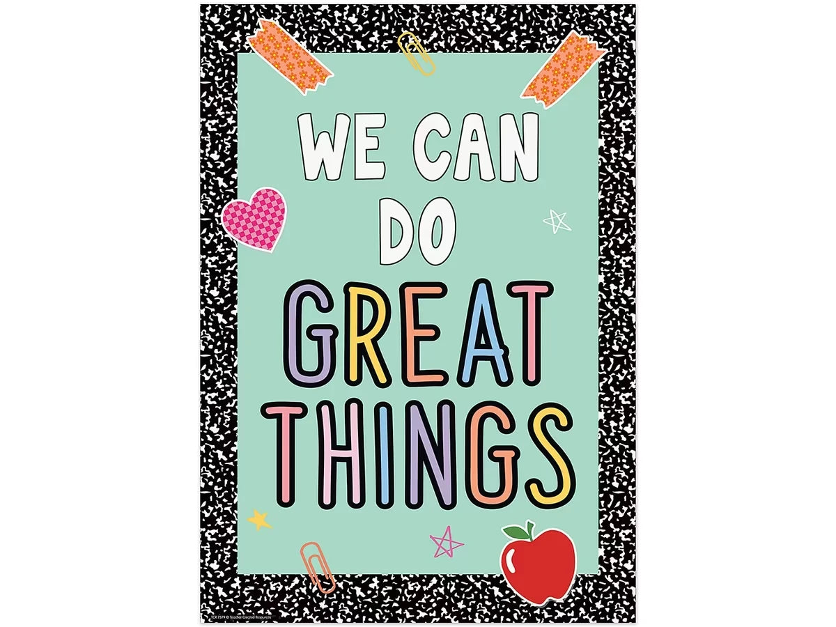 Cool for School We Can Do Great Things Poster - US 5818