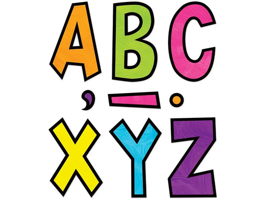 Brights 4Ever 7" Punch-Out Letters - US 9259