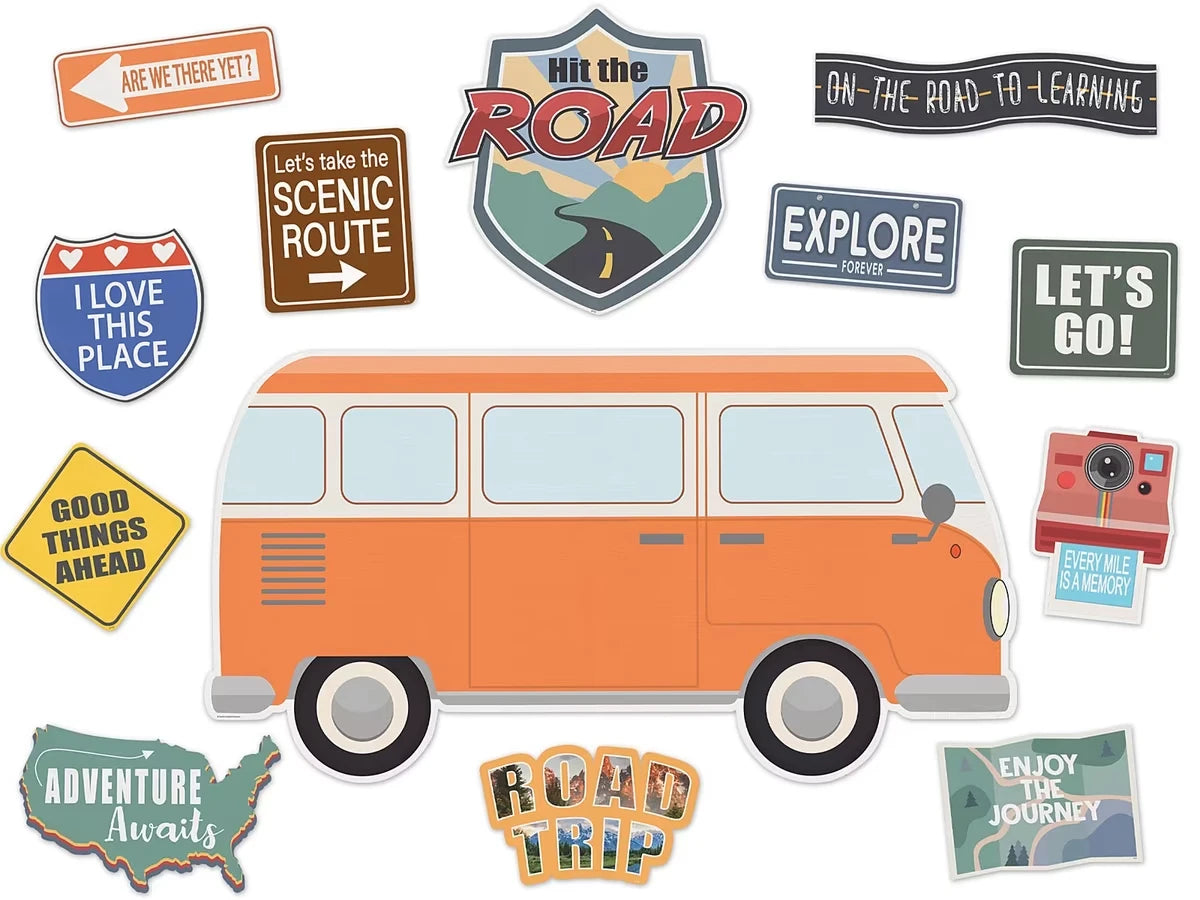 Moving Mountains Hit the Road Bulletin Board Set - US 4400