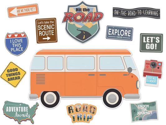 Moving Mountains Hit the Road Bulletin Board Set - US 4400