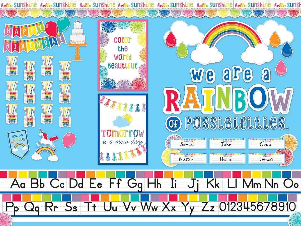 Hello Sunshine Birthday Bulletin Board Set - US 7398