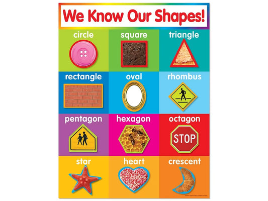 We Know Our Shapes! Poster - US 4802