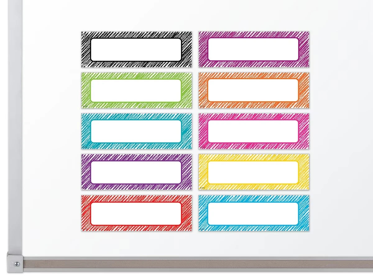 Scribble Magnetic Write & Wipe Accents - US 8490