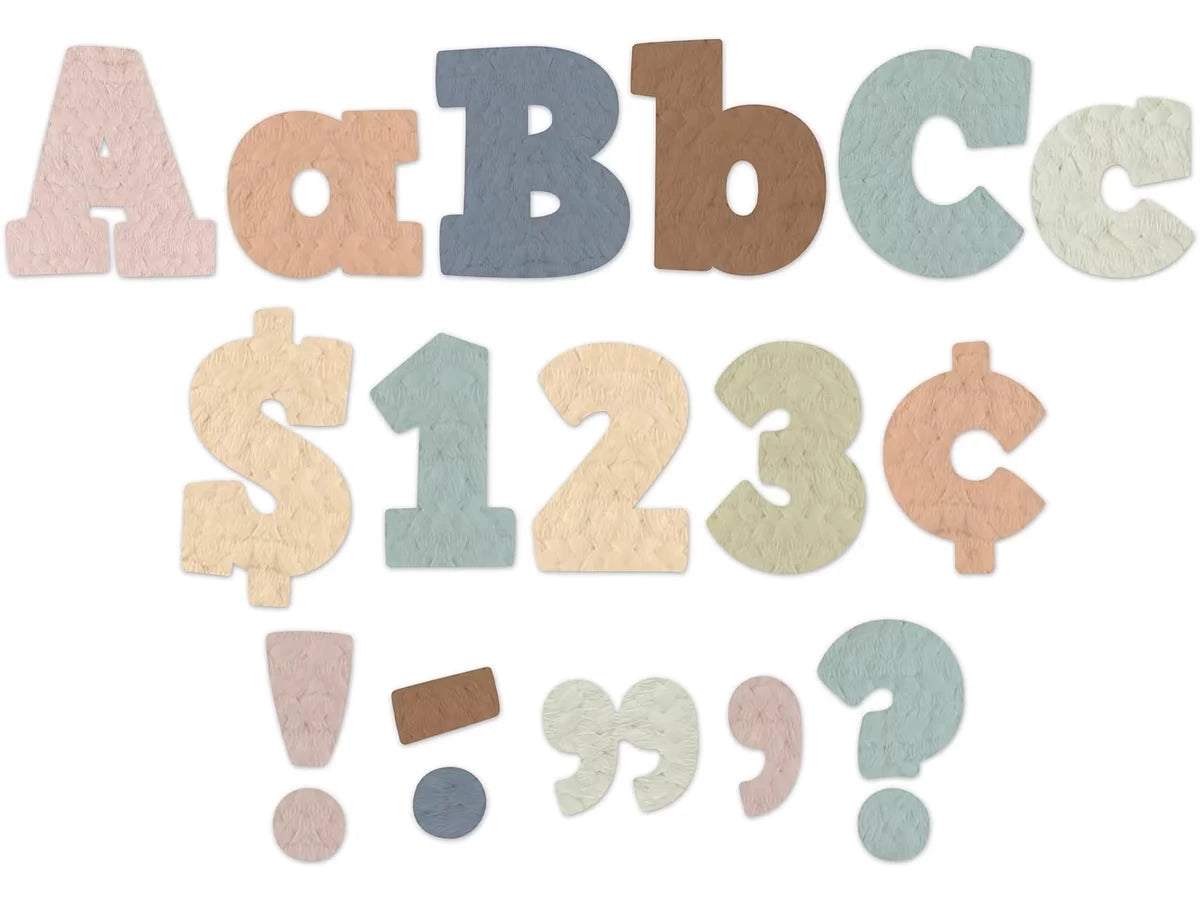 Everyone Is Welcome 4" Punch-Out Letters - US 6530