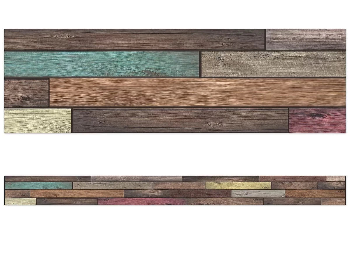Home Sweet Classroom Reclaimed Wood Border - US 1586