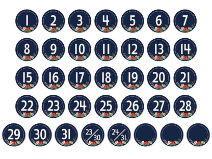 Wildflowers Calendar Mini Accents - US 6677