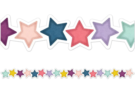 Oh Happy Day! Star Border - US 6628