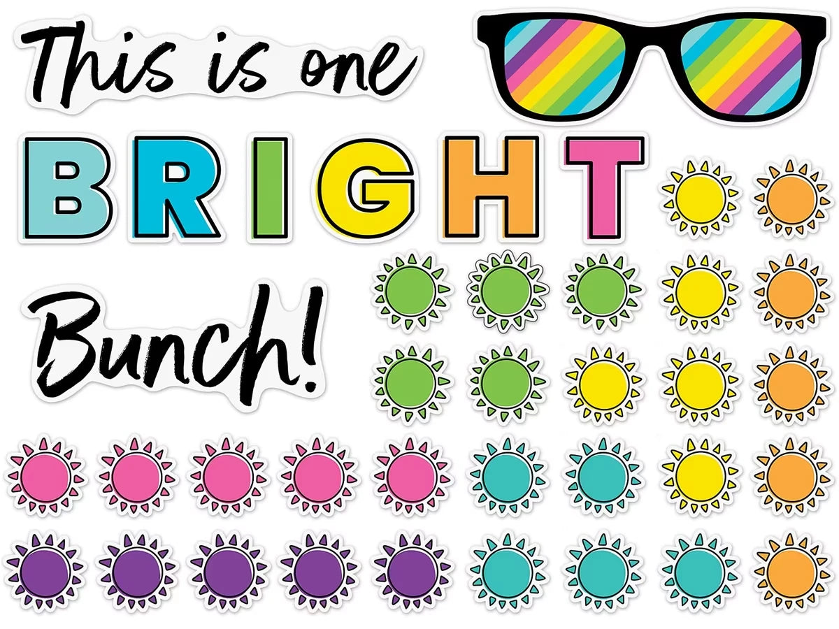 Kind Vibes Bright Bunch Bulletin Board Set - US 1381