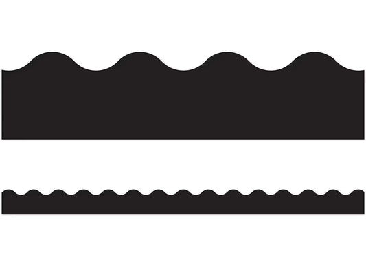 Black Scalloped Border - US 5064