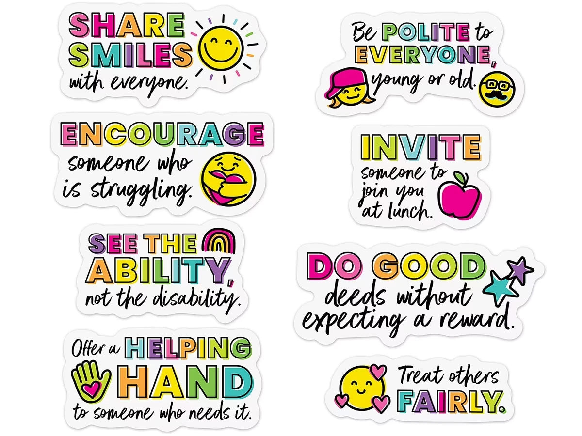 Kind Vibes Kindness Counts Bulletin Board Set - US 1686