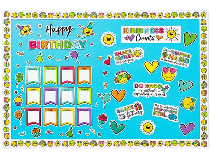 Kind Vibes Smiley Face Accents - US 4631