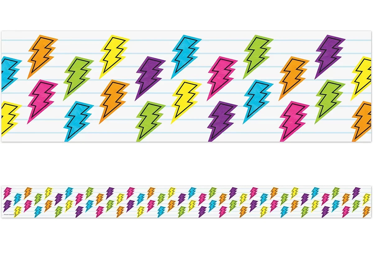 Brights 4Ever Lightning Bolt Border - US 7027