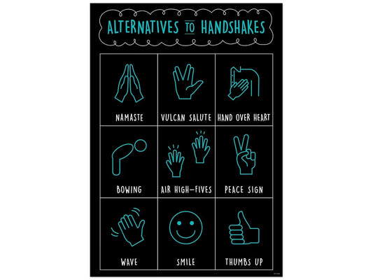 Alternatives to Handshakes Poster - US 5017