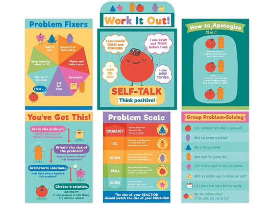 Social Problem-Solving Bulletin Board Set - US 9495
