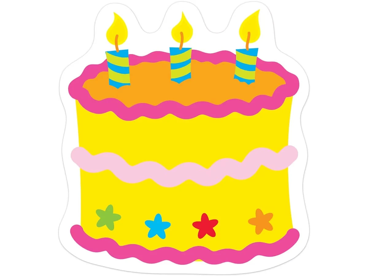 Birthday Cake Mini Accents - US 7594