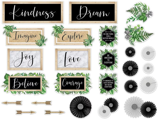 Simply Boho Motivational Bulletin Board Set - US 9623